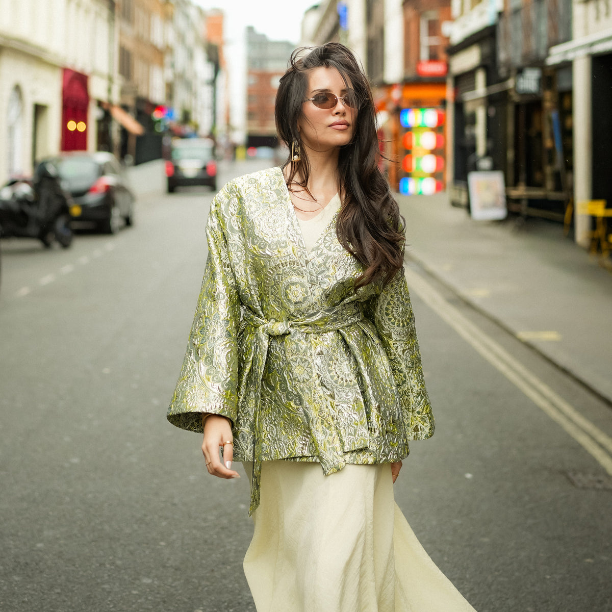 Peridot Kimono Jacket