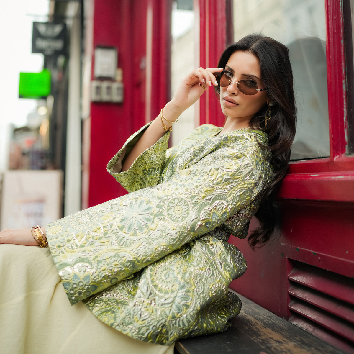 Peridot Kimono Jacket